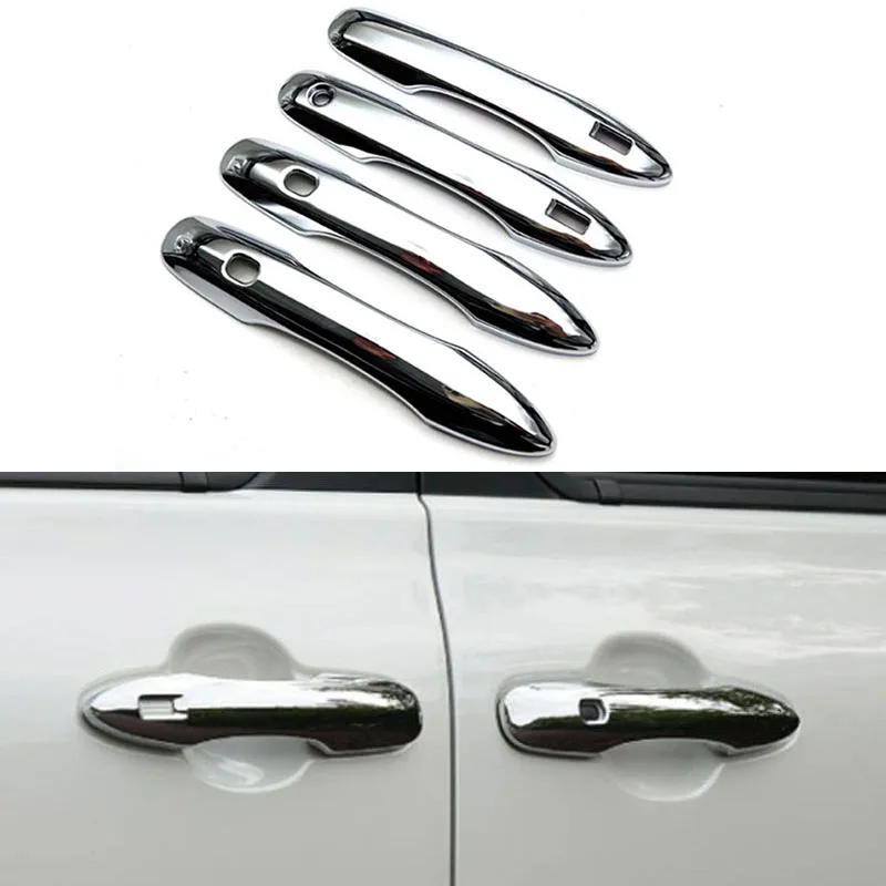 

ABS Chrome Door Handle Cover Decoration Protector Chrome Trim For Toyota Sienta 2022 2023 Car Styling Accessories
