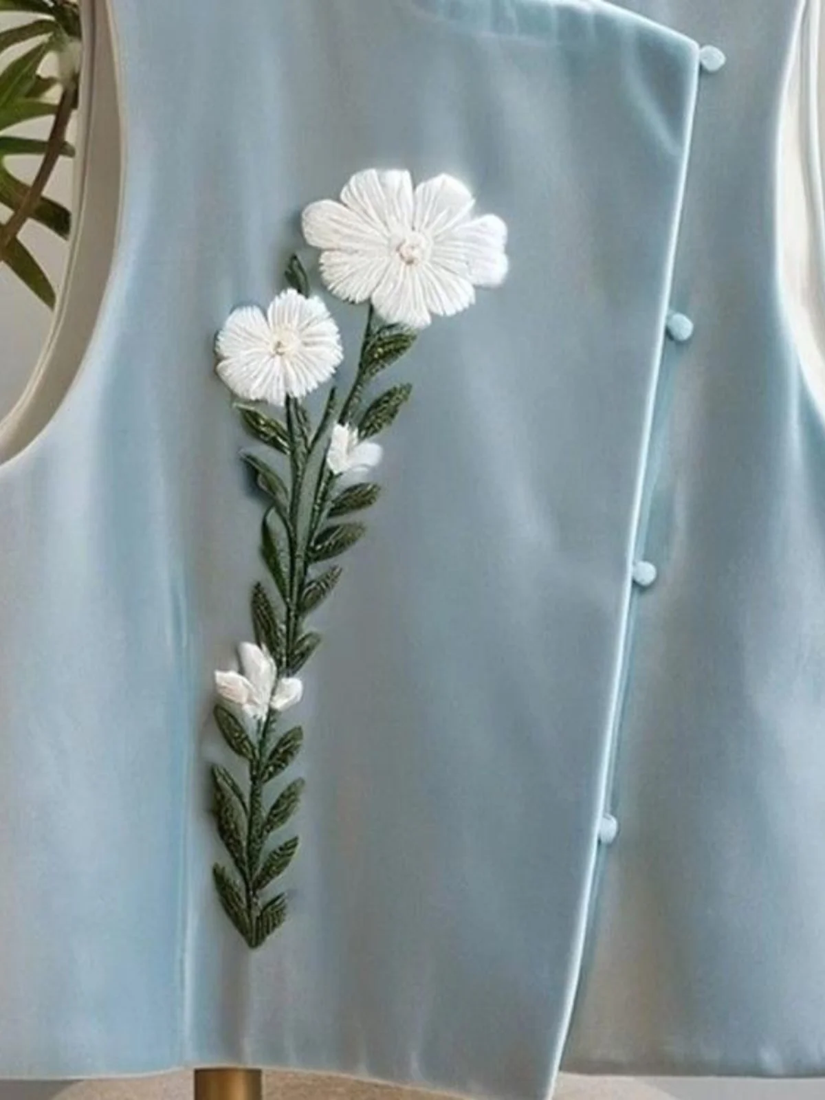 New Chinese Sle Embroidered Velvet Jaet Women's Beautiful Top Heavy Design Small ence Commute Art Loose Fit ort