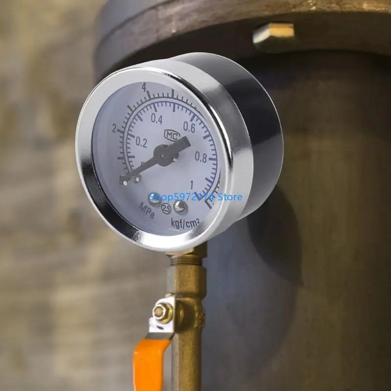 Y3NB Utility Pressure Gauge Industrial Double Scale Gauge Shatterproof Pressure Gauge