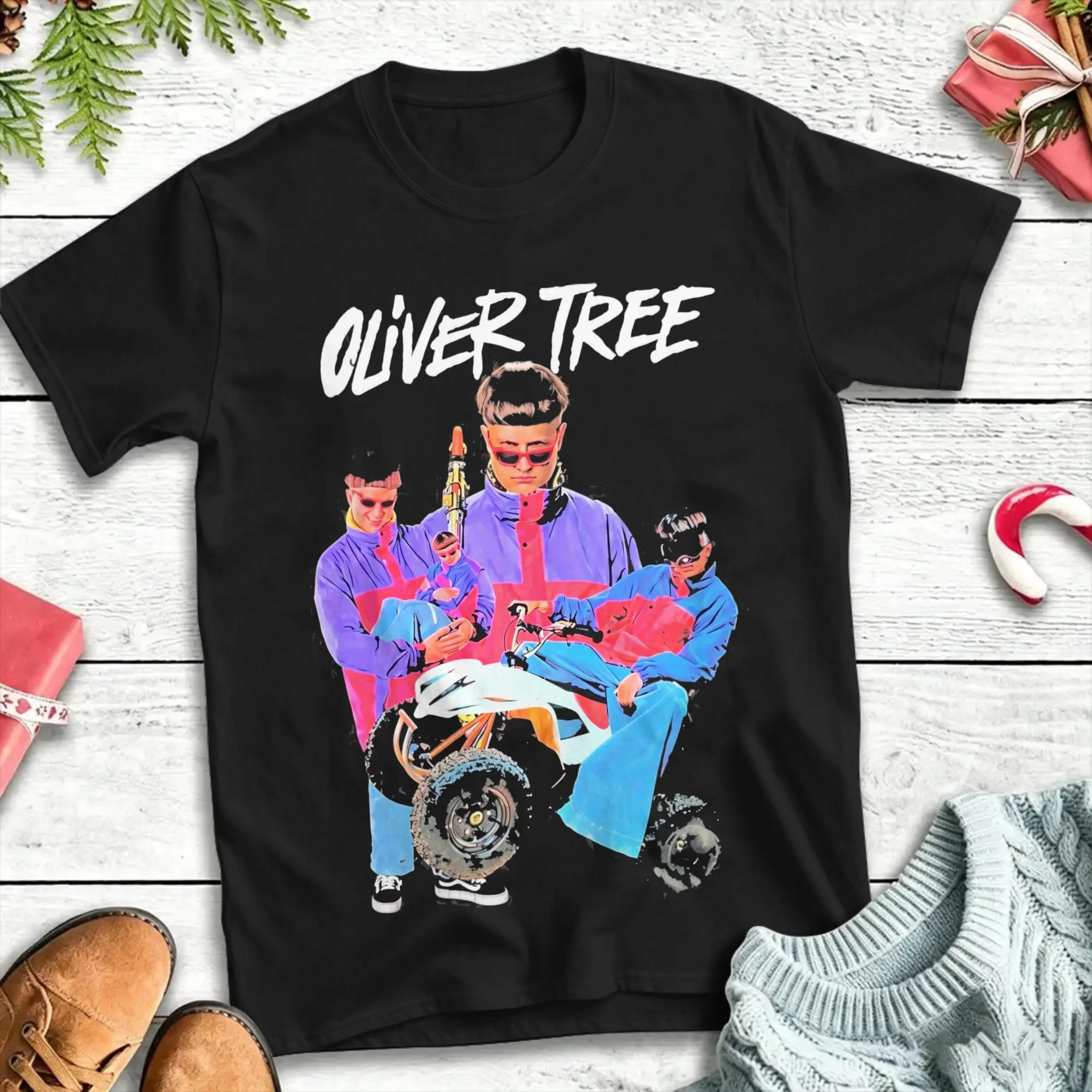 Rest In Peace Oliver Tree 1993-2026  T-Shirts  Pure Cotton Top Tees Summer Y2K Casual Short Sleeve T-Shirt O-Neck Printed Tshirt