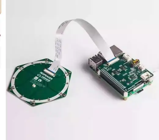 107990055 Audio Development Tools Respeaker 6-mic Circular Array Kit For Raspberry Pi Spu0414hr5hsb