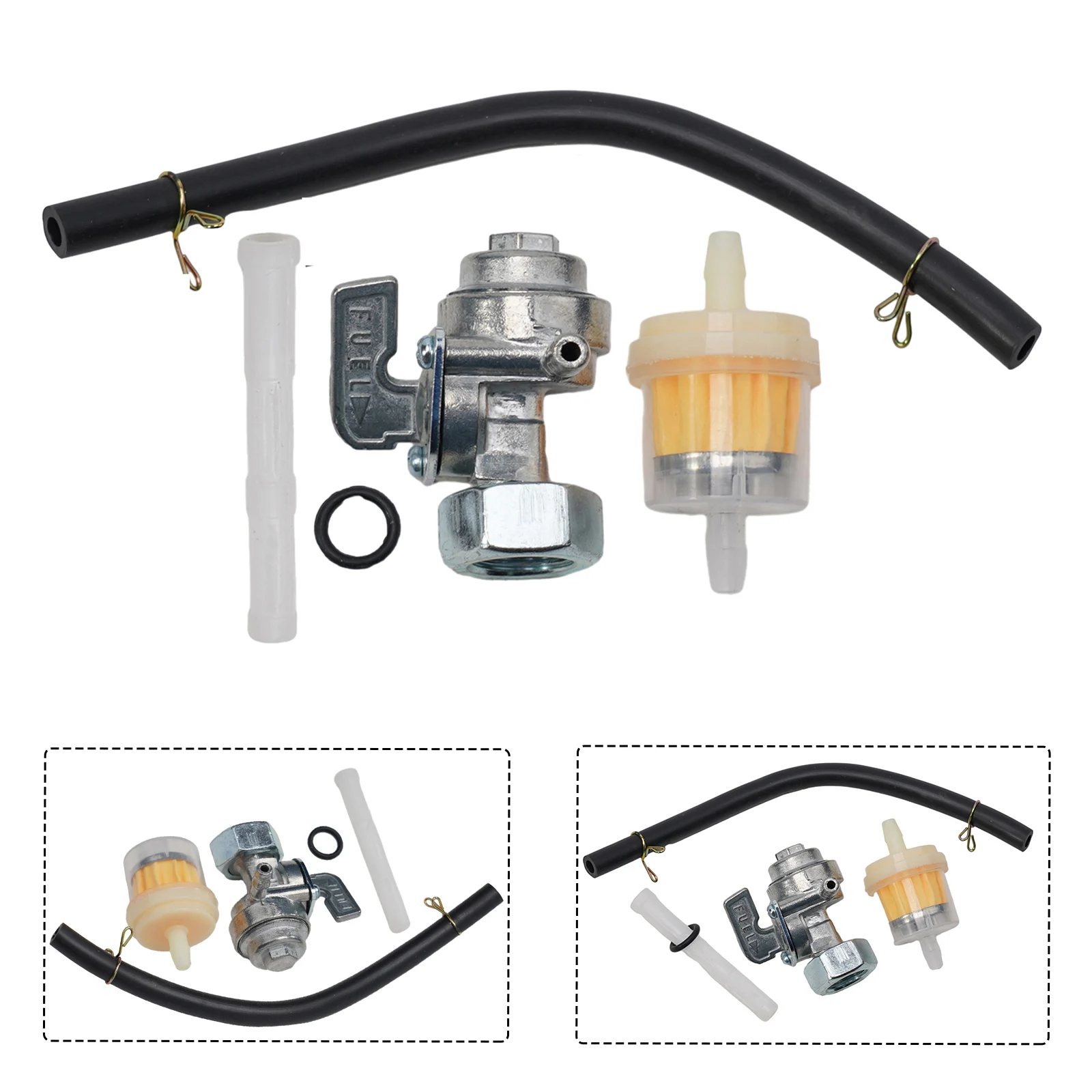 Generator Petcock Fuel Shut Off Valve For Chinese Generator 5.5HP-16HP 168F 163CC 196CC 170F 208CC 211CC 173F 177F 182F 188F