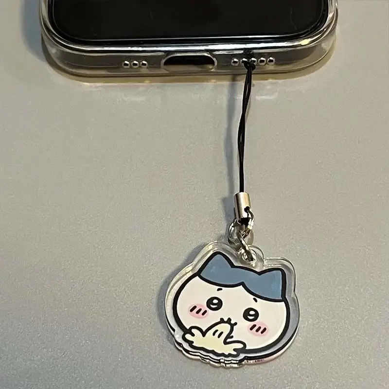 Llavero con colgante de figura de Anime, colgante con cordón para teléfono móvil, accesorios para bolsa, regalos