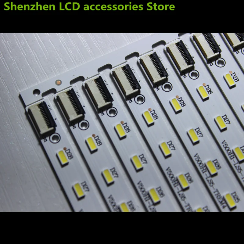 Untuk Lampu Artikel LED Toshiba 50EL300C V500H1-LS5-TLEM4 TREM4 4A-D078708 1 Buah = 28LED 315MM Kiri + Kanan 100% Baru