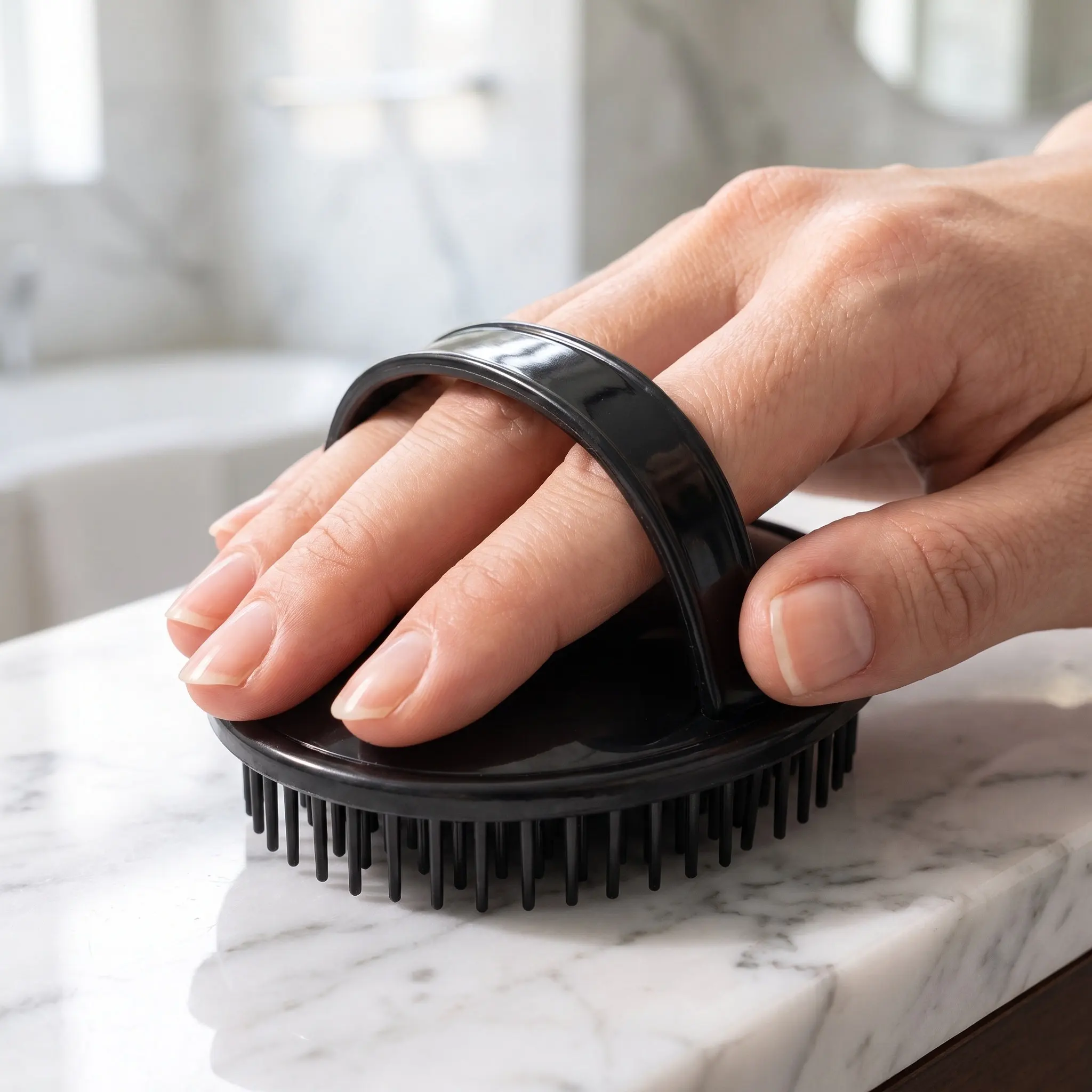 6Pcs Scalp Massage Brush for Hair Cleaning, Dandruff Removal & Head Massage – Suitable for Thick or Thin Hair