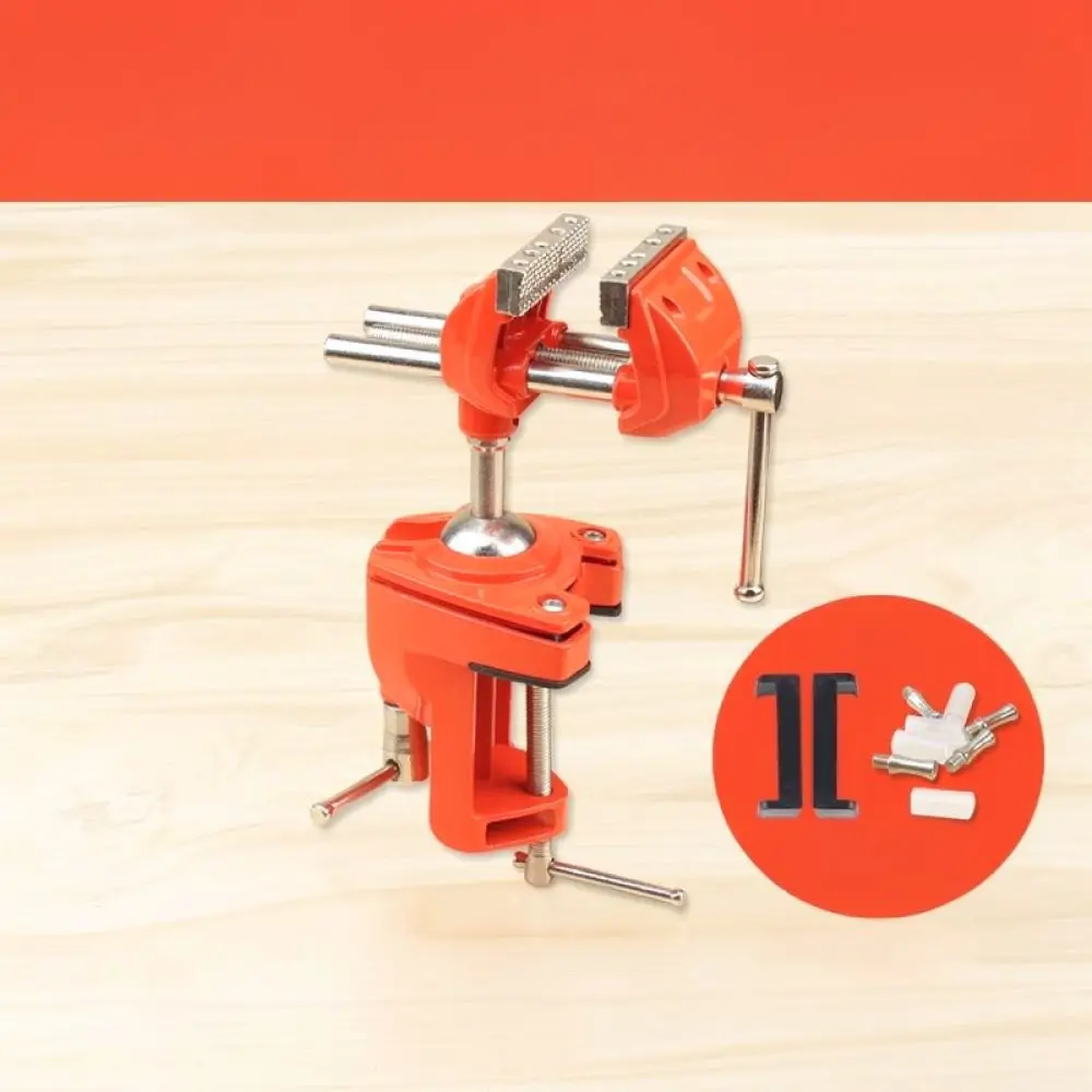 Strong Bench Vise Metal Desktop Clamp Reliable Fixing Device For DIY Crafts Precision Work Maintenance Tools