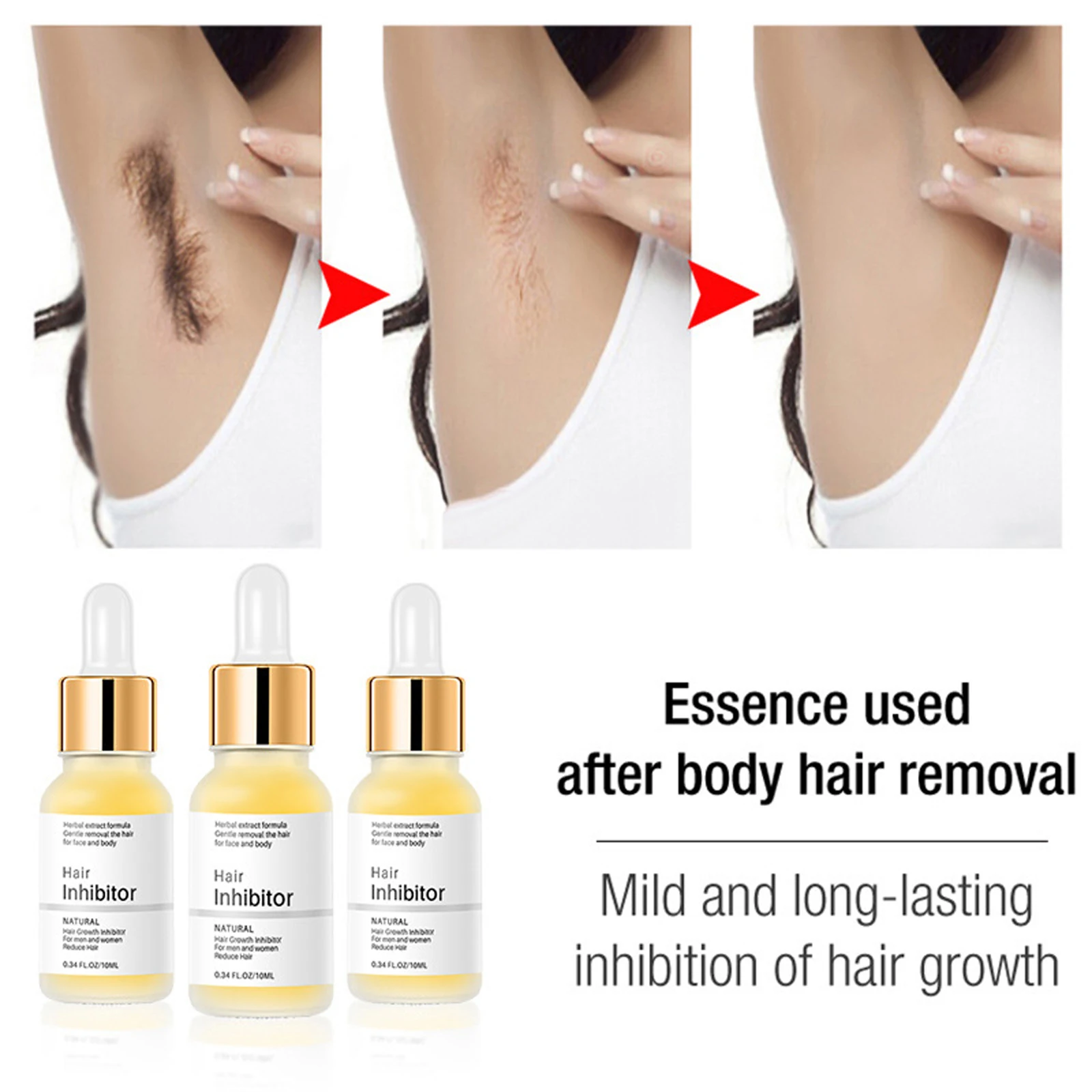 Hair Remover Cream Inhibition Hair Growth Permanant Removal Legs Beard Bikini Intimate Armpit Painless depilatory beauty-health