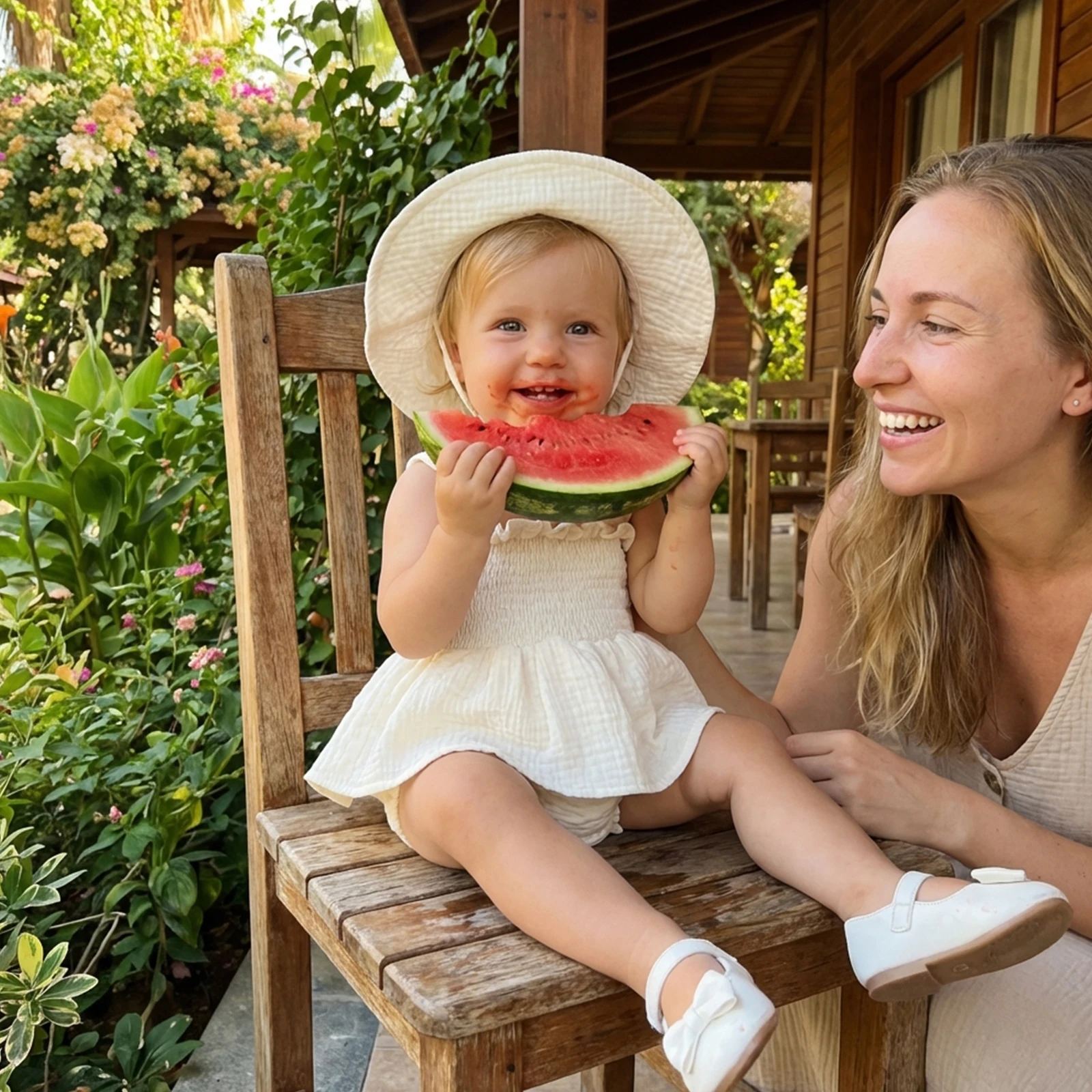 

Комплект из 2 предметов: наряд для младенцев и девочек, без рукавов, с квадратным вырезом, однотонный, с рюшами, комбинезон-платье и шапочка