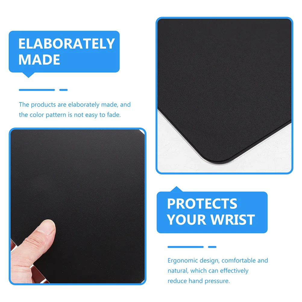 Aluminum Alloy Mouse Pad Double Side Mat Metal Gaming Office Nonslip Ultra Thin