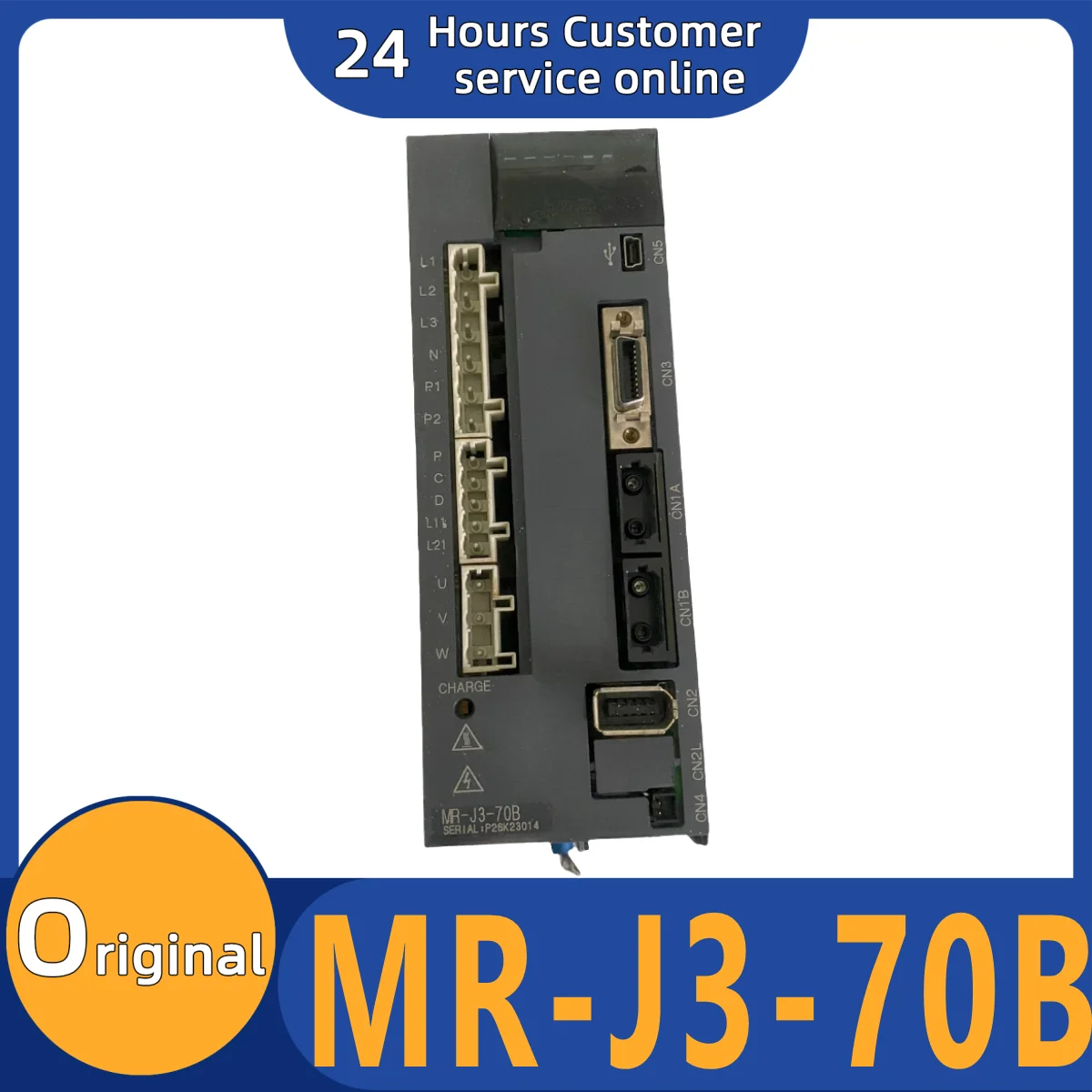 

Brand new original driver MR-J3-70B MR-J3-100B MR-J3-200B MR-J3-350B