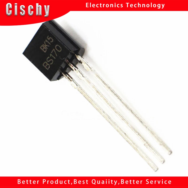 

10PCS/LOT BS170 TO-92 Triode Transistor New In Stock