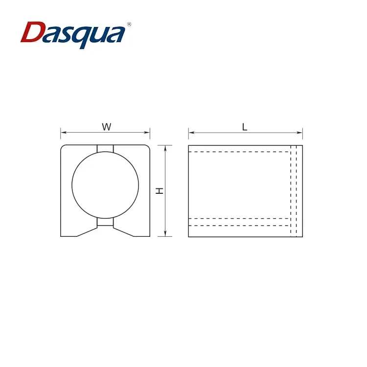 Dasqua 80kg 150 Degree V-grooved On/Off Switch Magnetic Base Ferrite Permanent Magnet