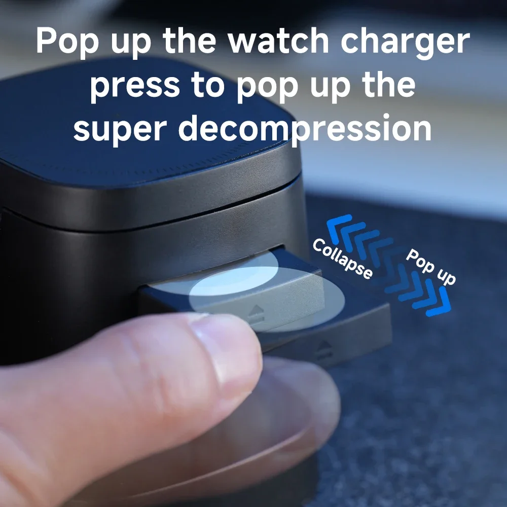 شاحن لاسلكي مغناطيسي 3 في 1 لهاتف iPhone 17 16 15 14 13 12 محطة شحن سريعة لساعة Apple 10 9 8 7 6 5 Airpods 2 3 Pro