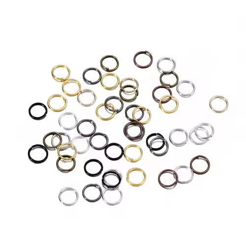 50-200pcs/lot 3-20 mm Jump Rings Split Rings Connectors For Diy Jewelry Finding Making Accessories Wholesale Supplies - Image 9