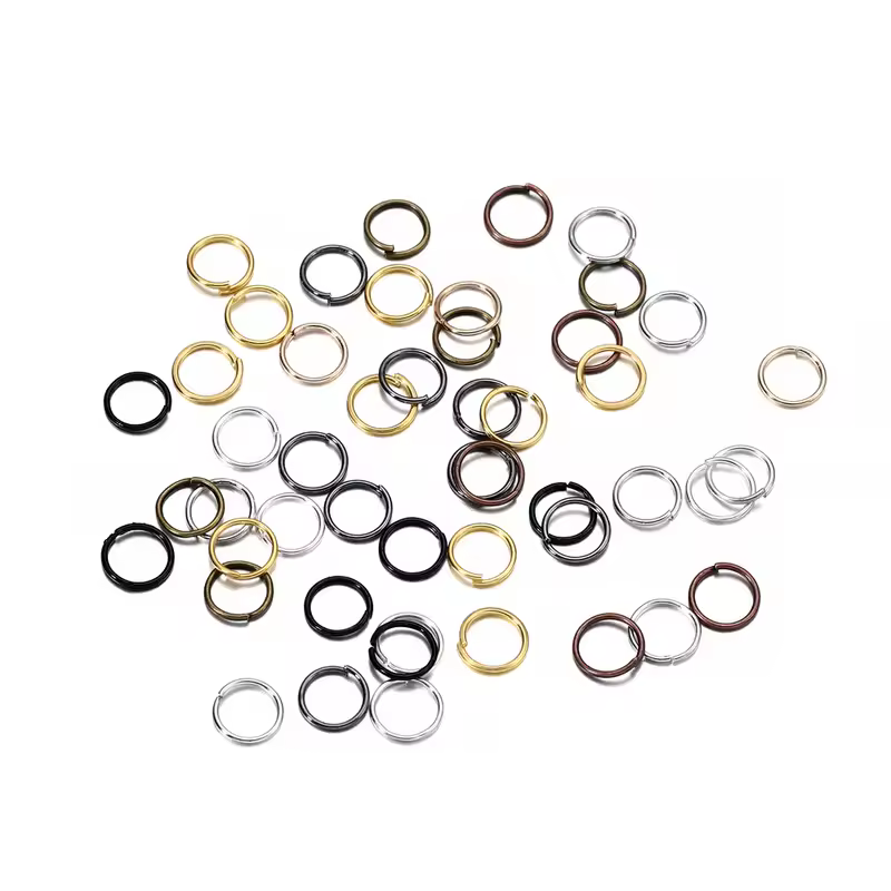 50-200pcs/lot 3-20 mm Jump Rings Split Rings Connectors For Diy Jewelry Finding Making Accessories Wholesale Supplies - Image 9