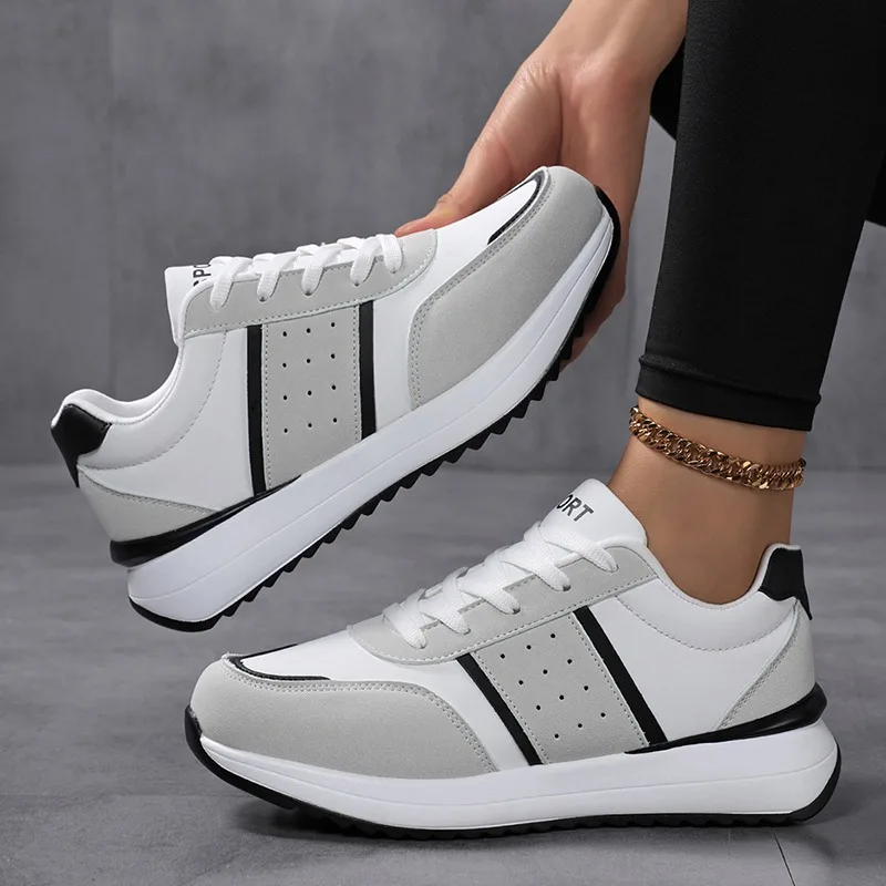 

Women's sneakers,thick-soled for height increase,wear-resistant and non-slip,suitable for all seasons,lightweight and breathable