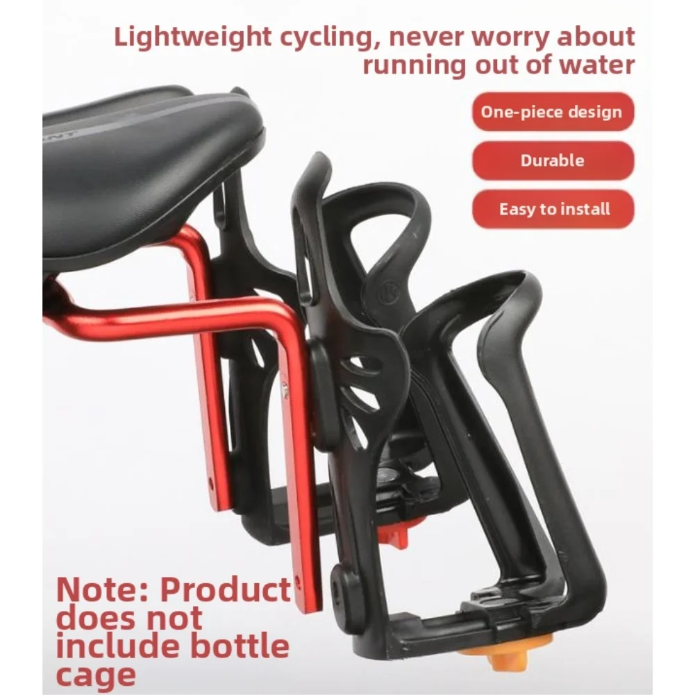 

For Cyclists Needing Extra Hydration Bicycle Bottle Cage Mounting Bracket Saddle Double Bottle Cage Conversion Seat