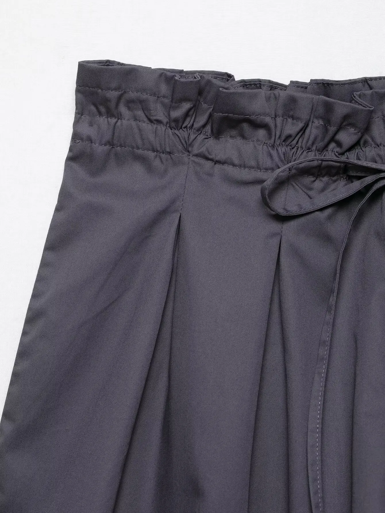 BB6748 2025 Autumn New Women's Clothing European and American Style Versatile Loose Edging Poplin Shirt Mid Waist Shorts 5063119