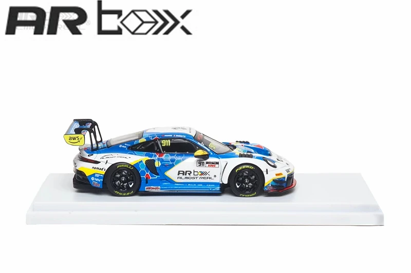 AR Box 1:64 GT3 R Livery Die-Cast Car Model Miniature Gifts