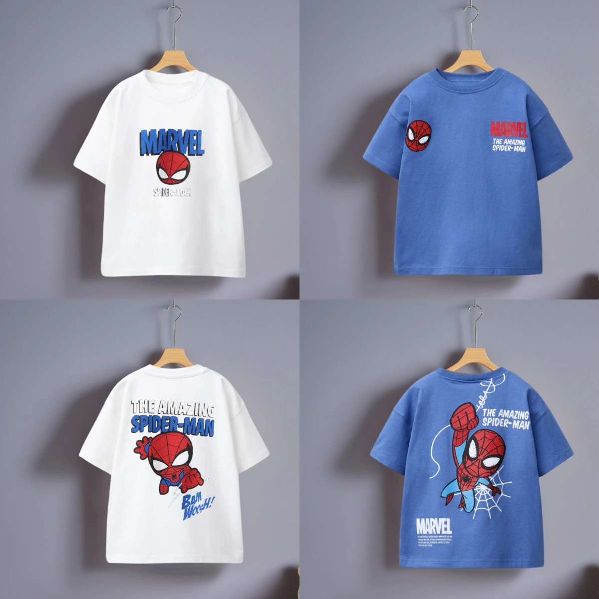 2025 Nieuwe Cartoon Patroon Jongens Kleding T-shirt Zomer Kleding Mode Nieuwe Stijl Kinderen Korte Mouwen Tops Tees Kinder T-shirts