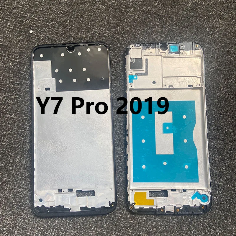 For Huawei Y7 Pro Prime 2019 Middle Frame Front Bezel Housing Lcd Supporting Holder Rear Plate Chassis