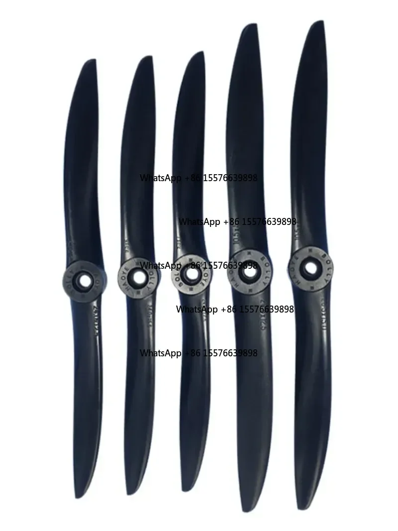 ZOCI-1PC 8-15inch BL Gas Engine Propellers Hole 6.35mm for RC Aircraft Model Accessories