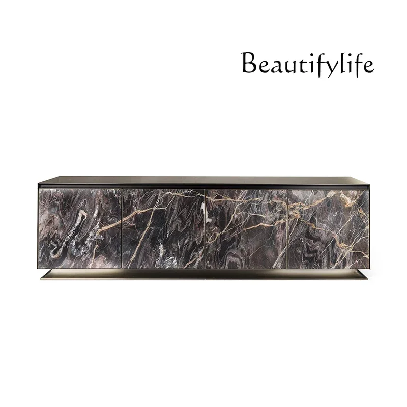 X Italian Light Luxury Home Living Room TV Cabinet Post-modern Simple Locker Designer Special Floor Cabinet