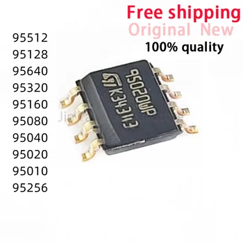 (10 pièces) 95010 95020 95040 95080 95128 95160 95256 95320 95640 95512 SOP-8 SMD 100% Nouveau CI original en stock Puce 8 meilleures ventes 95320 programmeur EEPROM - No 1