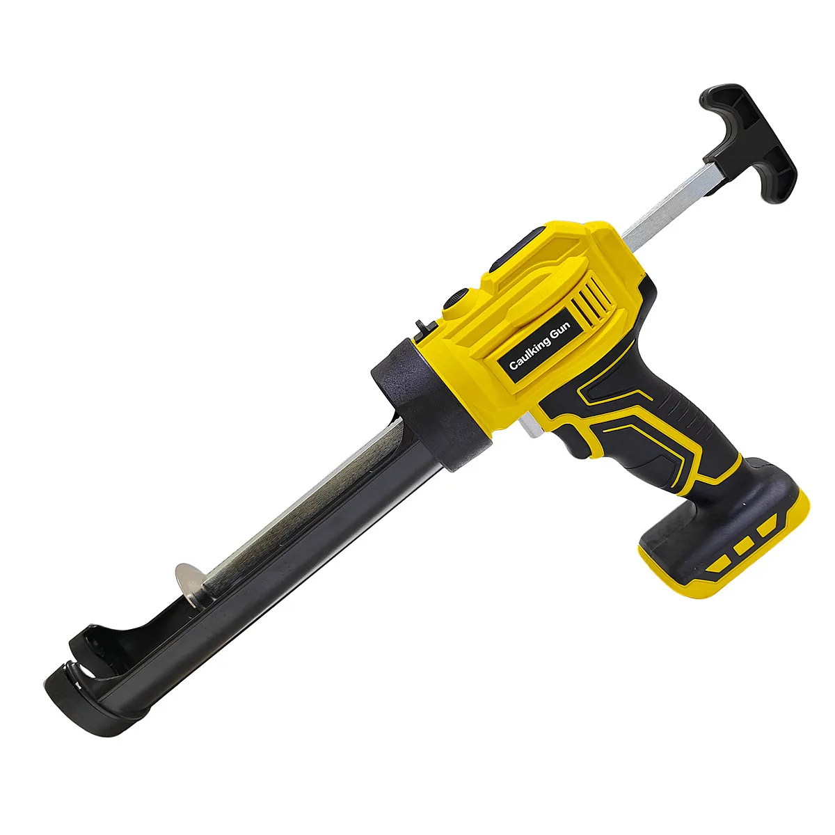Electric Caulking Gun Cordless Glass Adhesive Gun 4 Adjustable Speed With LED Silicone Gun Power Tools For DEWALT 20V Battery