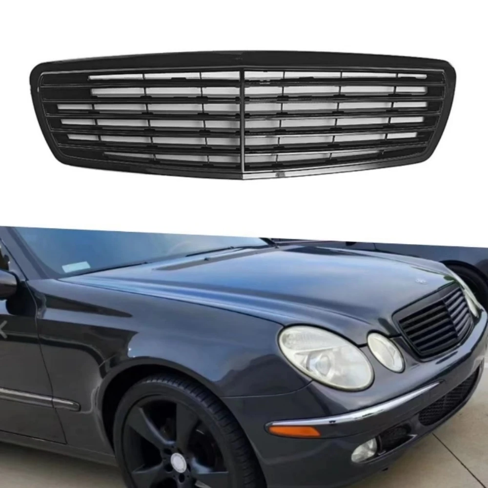

Решетка переднего бампера для Mercedes Benz E-Class W211 E200 E230 E240 E280 E350 2002-2005 гг.