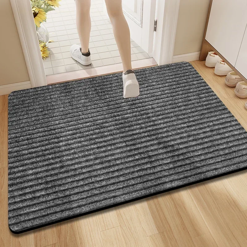 High Quality Entrance Door Mat Flooring Kitchen Entrance Mat Water and Oil Absorbent Anti-slip Mat Indoor and Outdoor Decoration