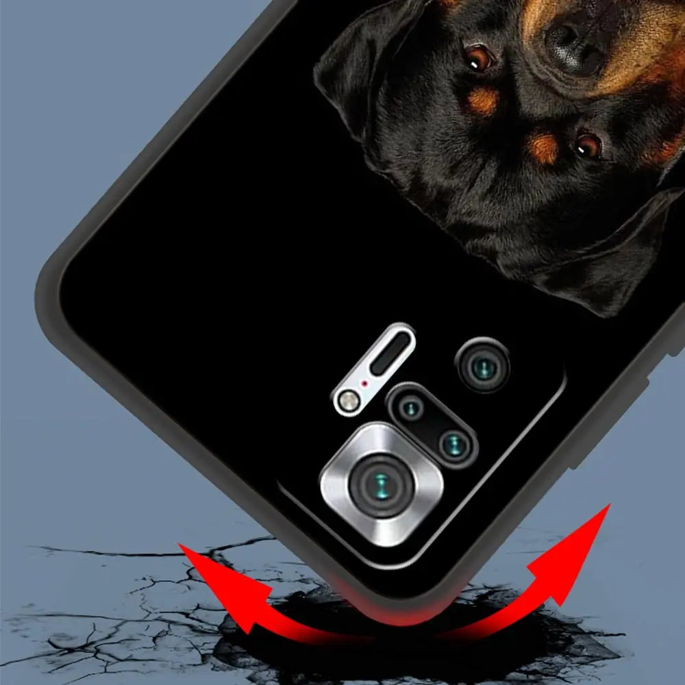 For Redmi 10C Cases Funda Pet Dog Pitbull Soft Phone Case For Xiaomi Redmi Note 12 11 9S 9 8 10 Pro Plus 7 9T 8T 9C 9A 8A Cover