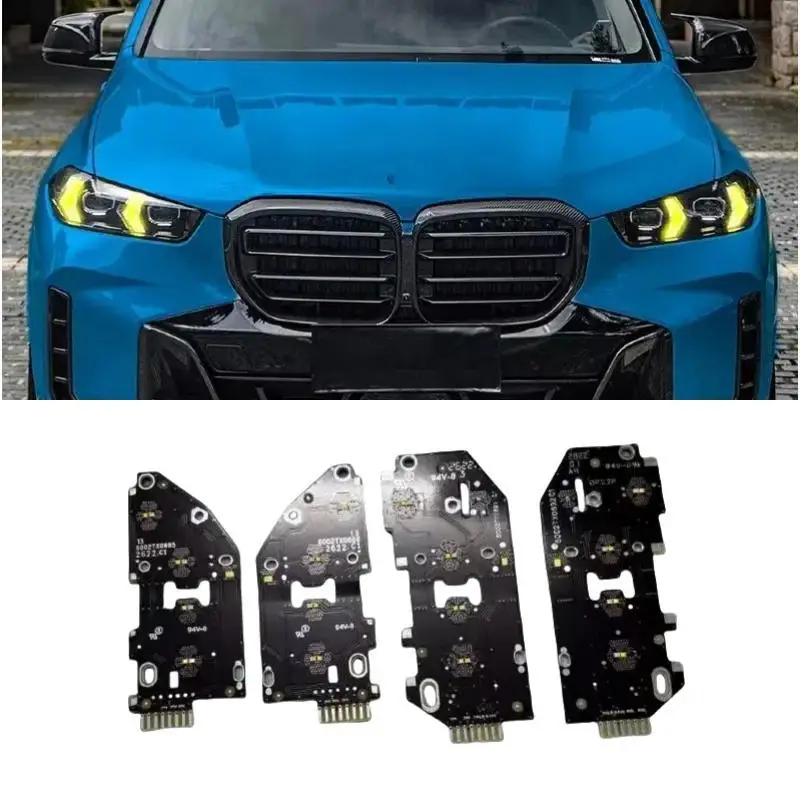 

Yellow DRL Module Boards Chip For BMW G05 G06 LCI X5 X6 F86 F95 LED Headlight DRL Daytime Running Light Angel Eye Microchips