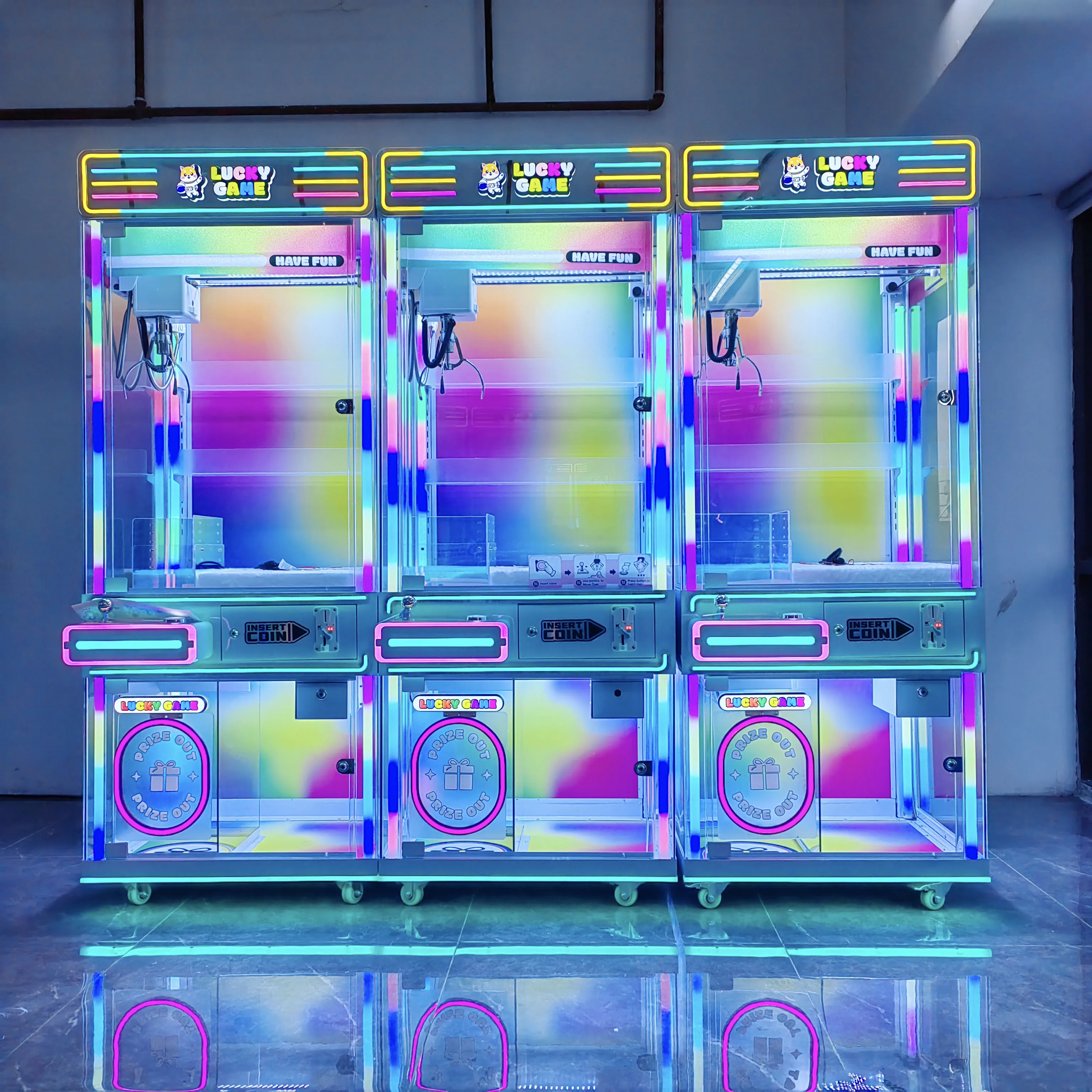 

Hot Sale Cheap Amusement Park Coin Operated Game Machine Toy Claw Crane Machine Claw Machine