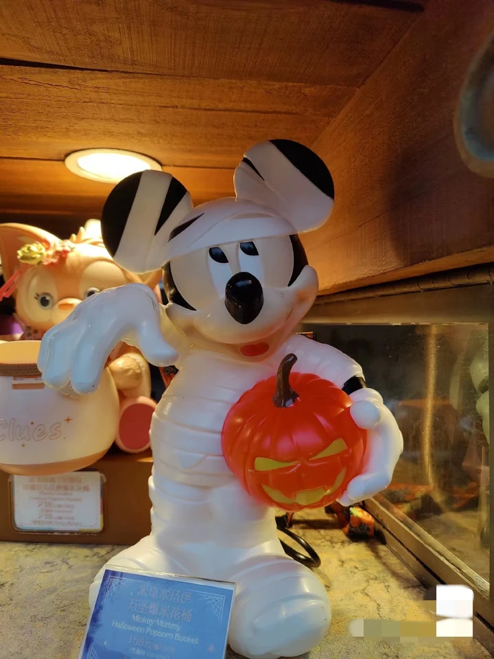 オリジナルのディズニーハロウィーンミッキーポップコーンバケット