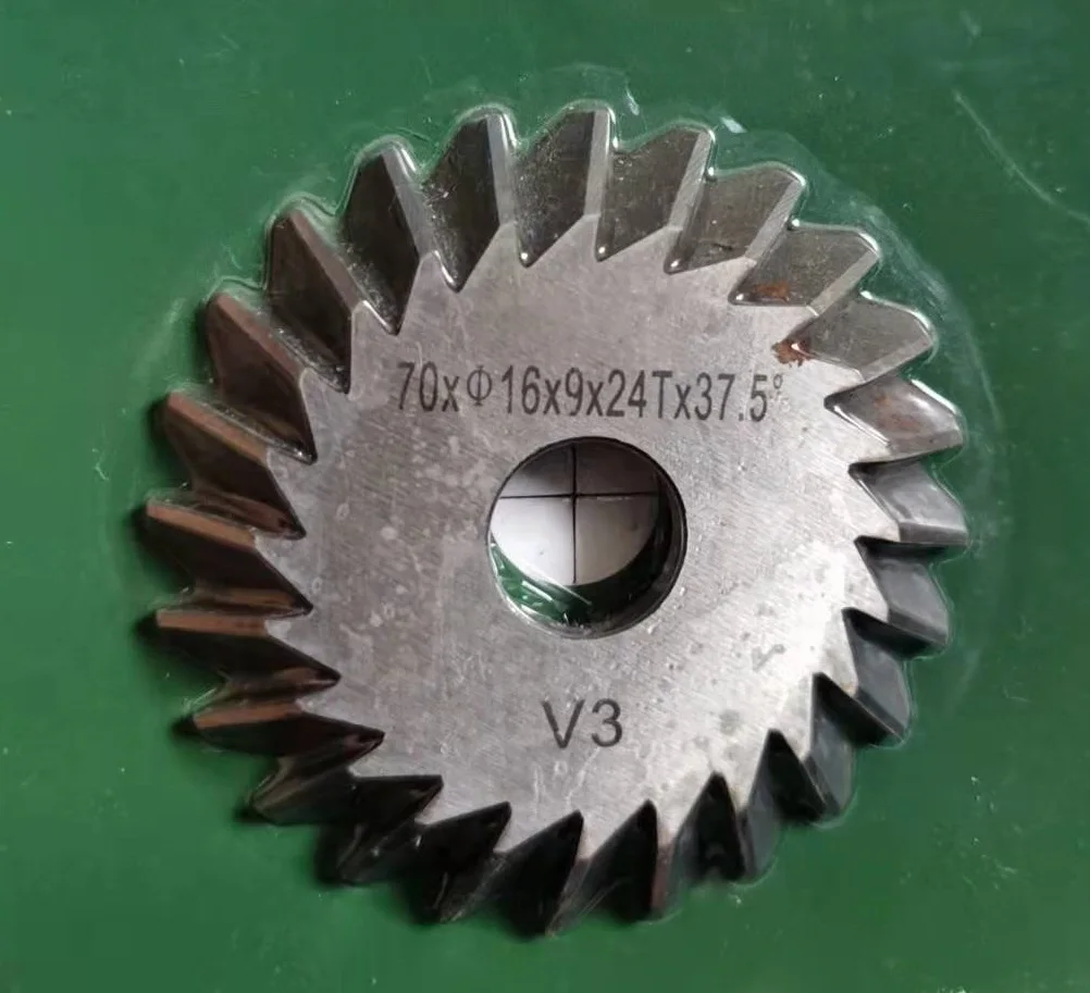 High speed steel orbital pipe cutting tube saw beveling blades