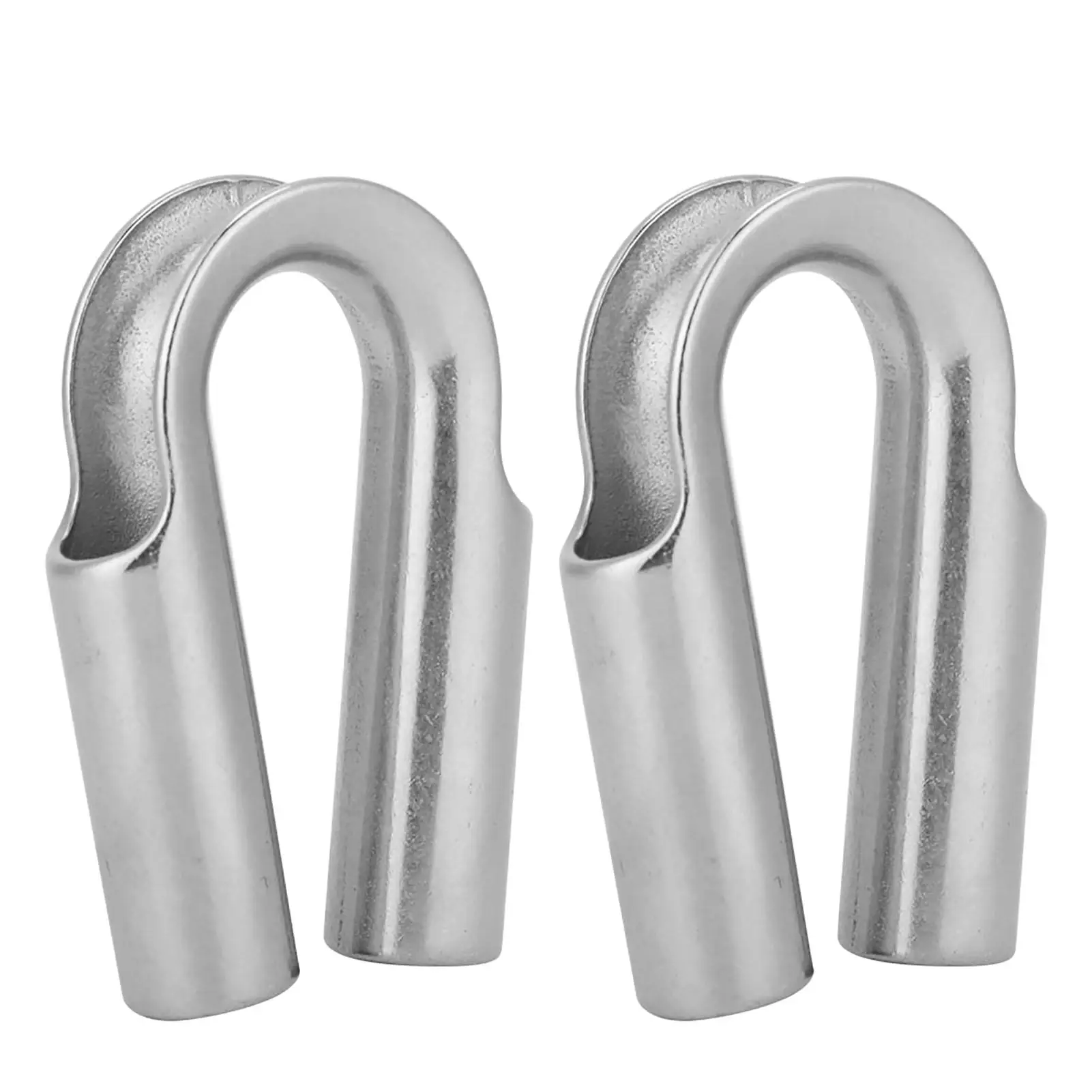 Stainless Steel Wire Rope Tube Thimble 6-24mm for Winch Cable