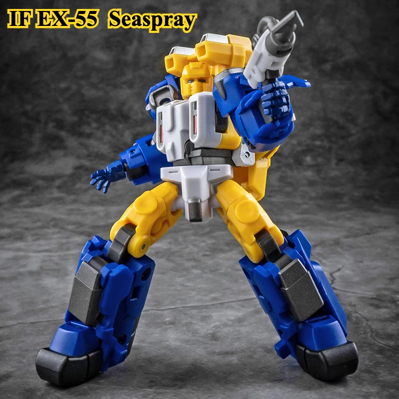 IN STOCK Iron Factory Transformation IF EX-55 Seaspray EX55 Surfing Arrow Model Action Figure Robot Toys Gift