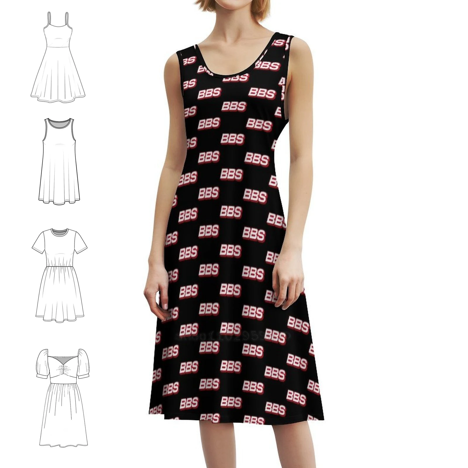 

High-Performance Automobile Wheel Design Preppy Style Mini Dress For Women A-Line Loose Fit Casual Day Dress Racing Veg Wheels