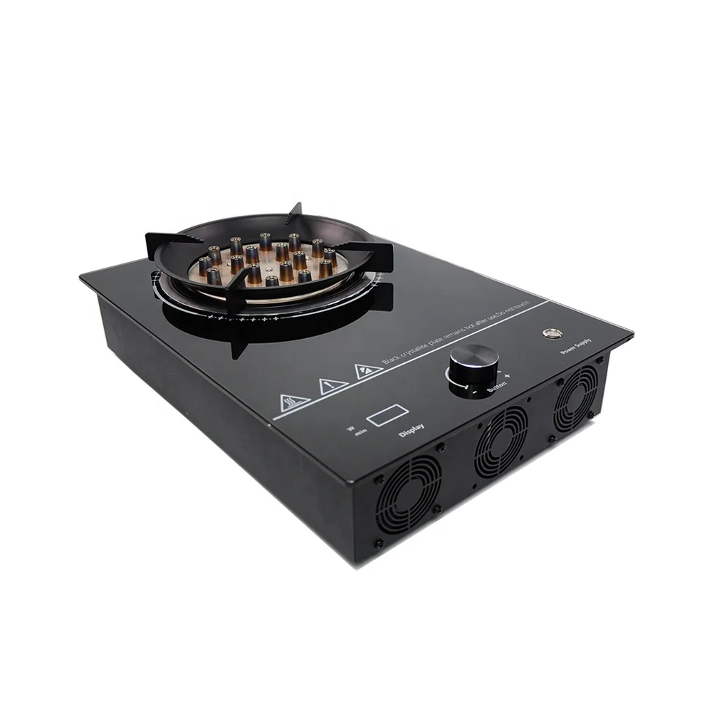 New Era 3000W Play Plug Plasma Electric Flame Stove Glass Cooktop High Efficiency Outdoor Portable Multiple Safety Protection No
