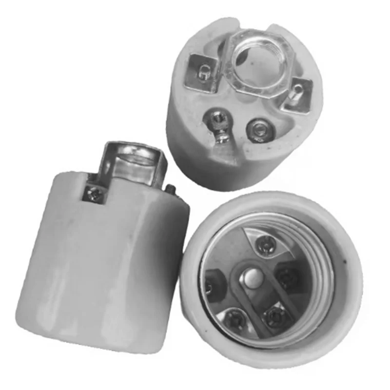 VOFUN-E26 Base a vite Standard di medie dimensioni Portalampada da 10 pezzi senza filo per luce alogena a caldo