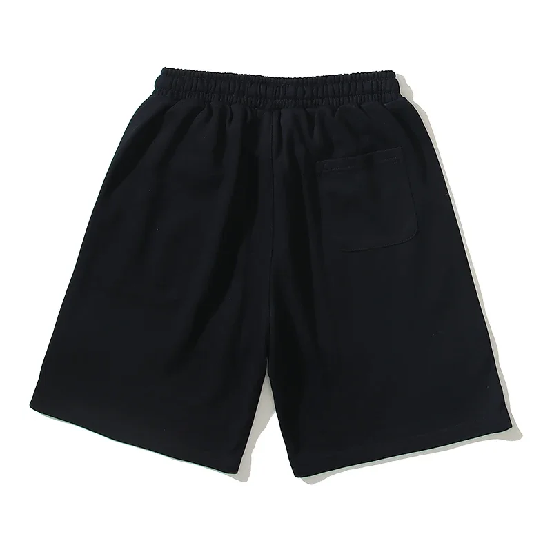 Yao masculina moda Kanye verão casual shorts de algodão, calça curta de rua alta, estampa hip hop, House of ERRORES, Harajuku