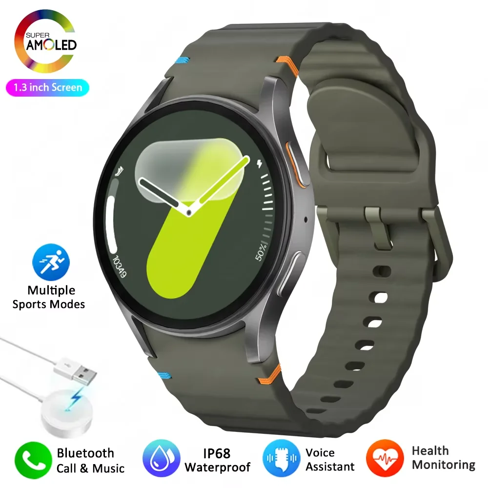 

2025 Smart Watch 1.3" Sports Smartwatch Men Women Gift for Samsung Galaxy F13 Realme 7 Tecno Camon 19 Pro POCO C31 Realme Narzo
