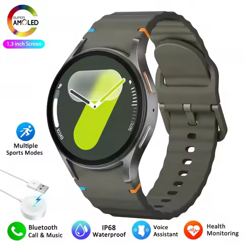 2025 Smart Watch 1.3" Sports Smartwatch Men Women Gift for Samsung Galaxy F13 Realme 7 Tecno Camon 19 Pro POCO C31 Realme Narzo