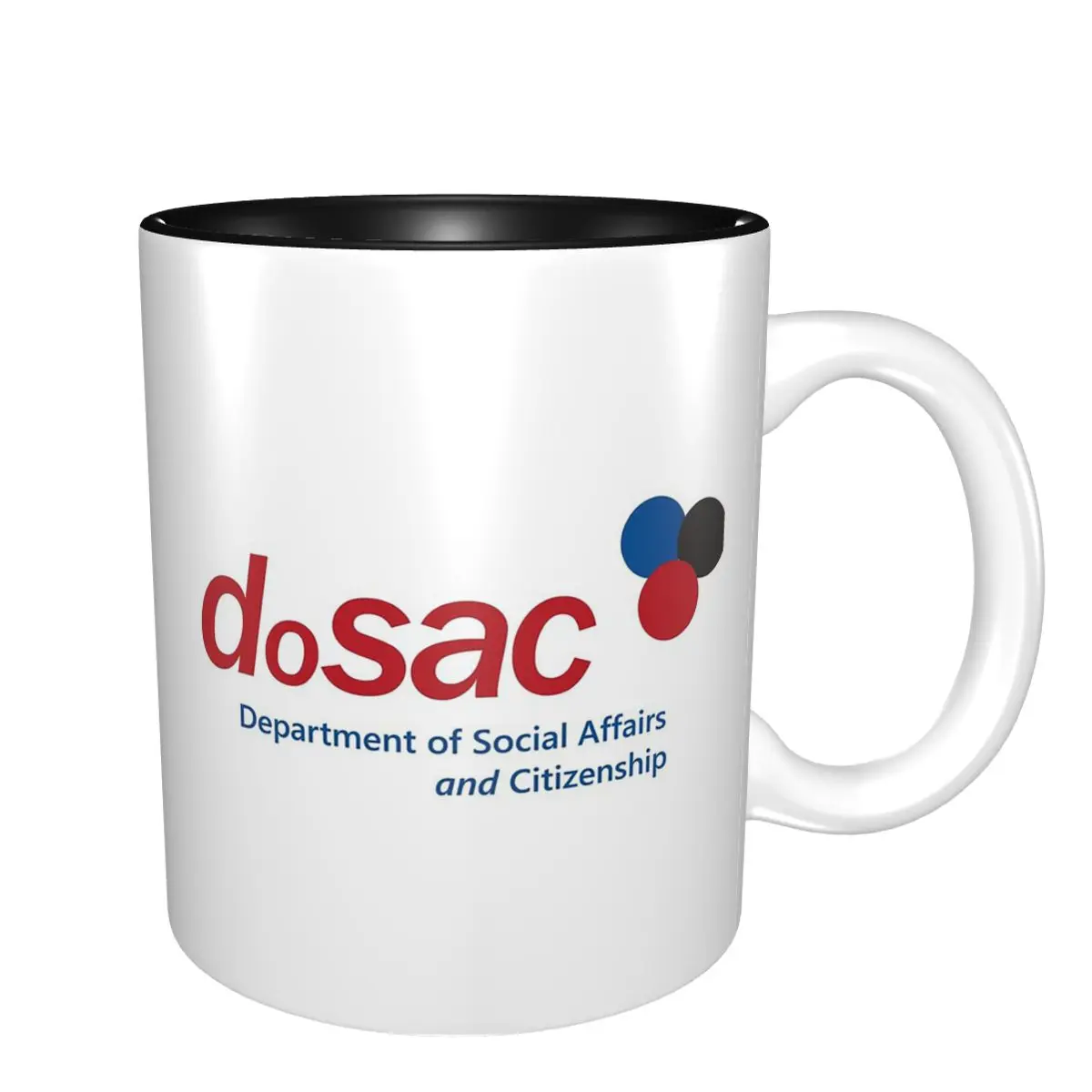 Department Of Social Affairs And Citizenship (DOSAC) Mug Ceramic Coffee Cups Tea Mugs Milk Cup Drinkware Gift for Woman Man