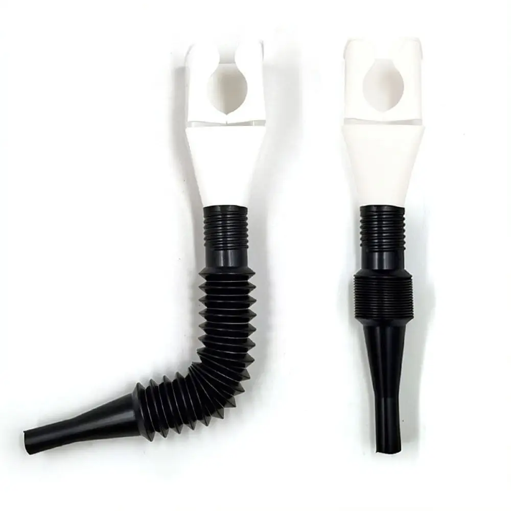 Flexible Hose Dispenser Hands Free Clip Foldable Oil Funnel For Car Motorbike Fuel Refilling Accessary