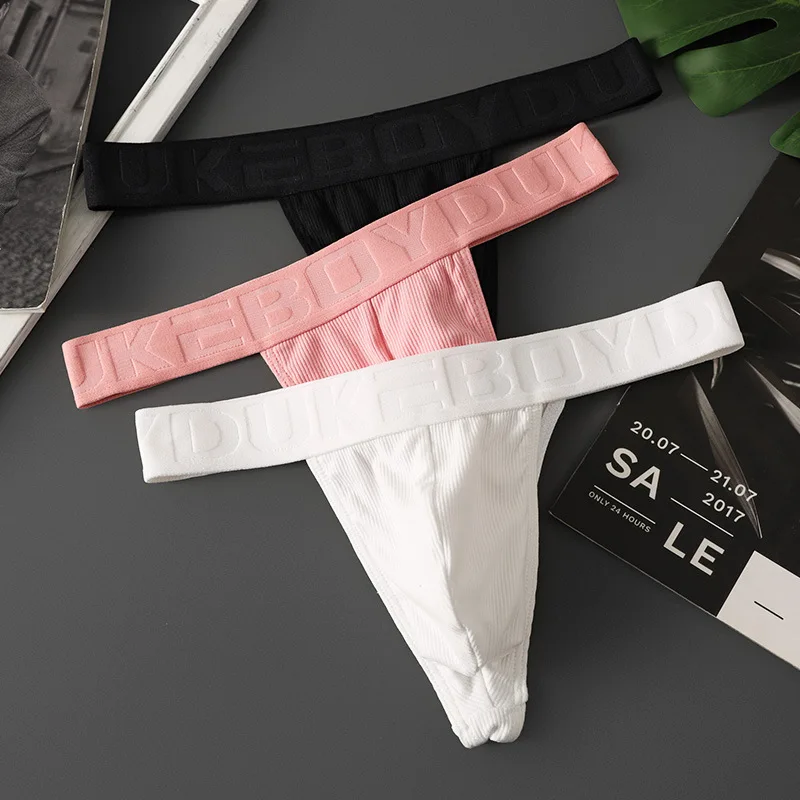 الرجال مثير g-سلسلة لينة مضلع T-الظهر سيور ملابس داخلية جيدة التهوية الانتفاخ الحقيبة السروال الذكور بيكيني جذوع واسعة حزام سراويل