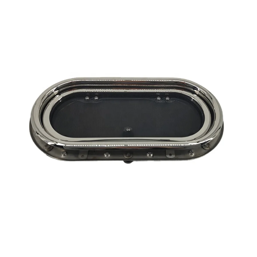 

Hot Sale Marine 316L Stainless Steel Side Window Oval Porthole for Yacht Ship Boat RV