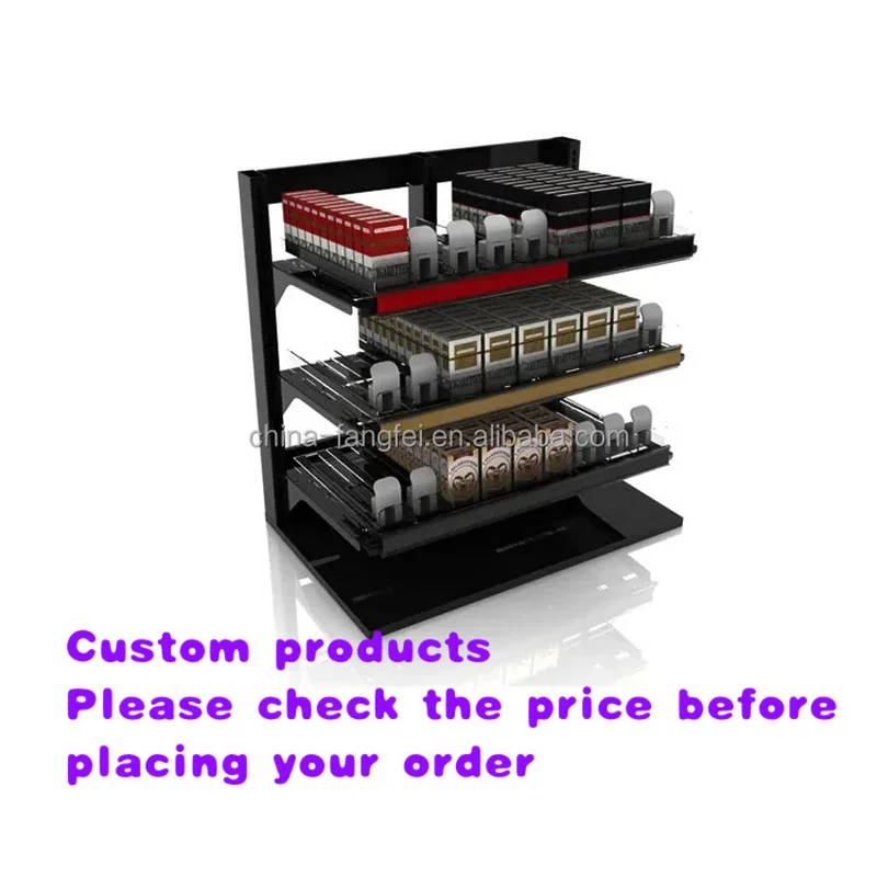 custom.Customize Metal and Acrylic Smokeless Displays Counter Display
