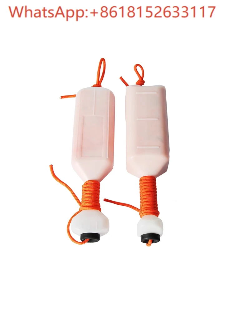 Un nuevo tipo de cuerda flotante de ahorro de vida descascada para barcos, cuerda flotante de ahorro de vida para lanzar a mano de 30m/45m